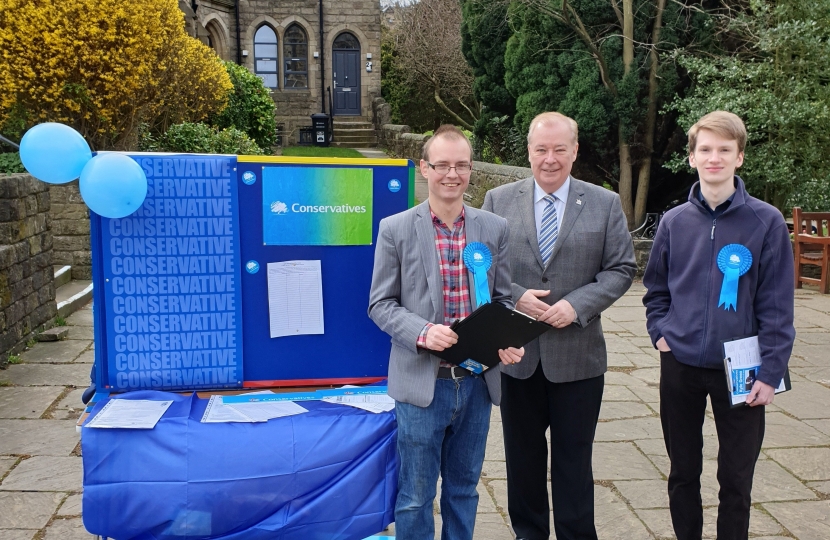 Ilkley Action Day Stall