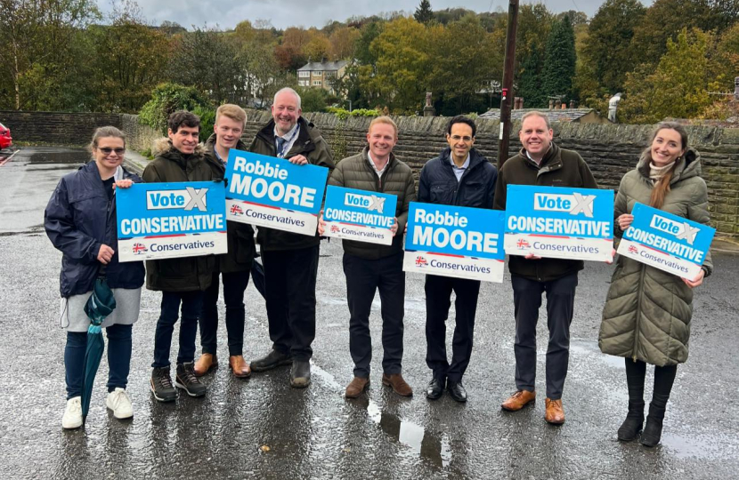 Campaigning in Haworth